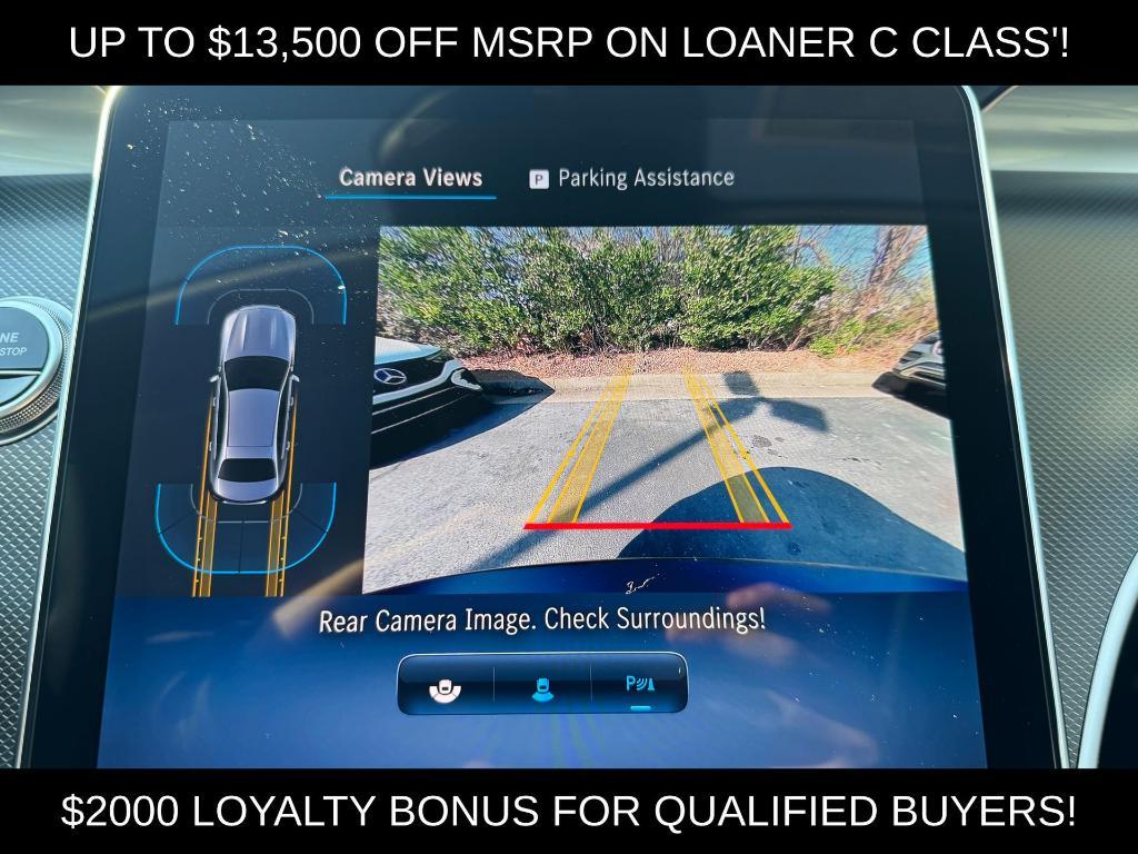 new 2025 Mercedes-Benz C-Class car, priced at $45,050
