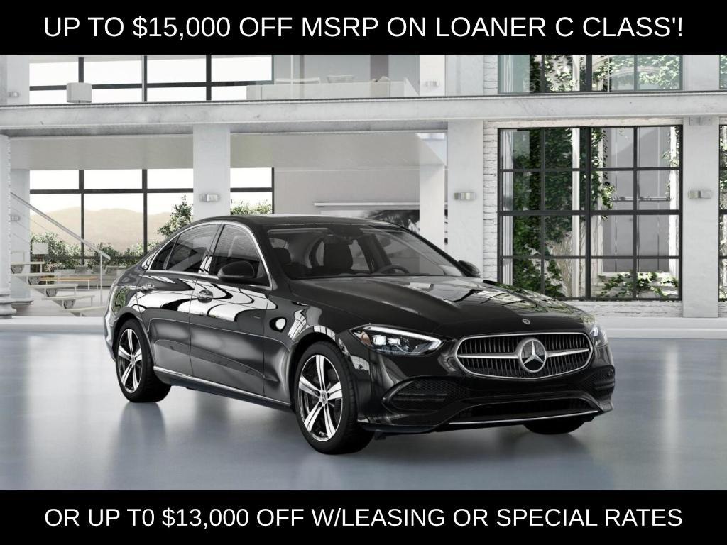 new 2025 Mercedes-Benz C-Class car, priced at $43,888
