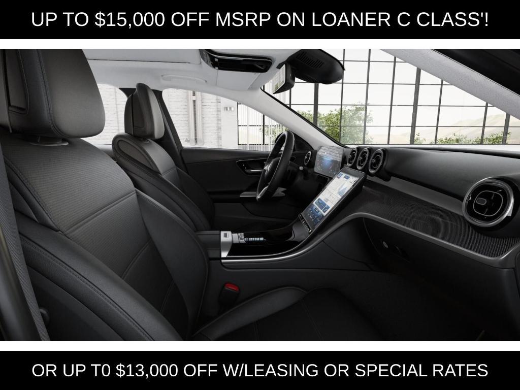 new 2025 Mercedes-Benz C-Class car, priced at $43,888
