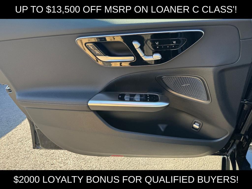 new 2025 Mercedes-Benz C-Class car, priced at $45,050