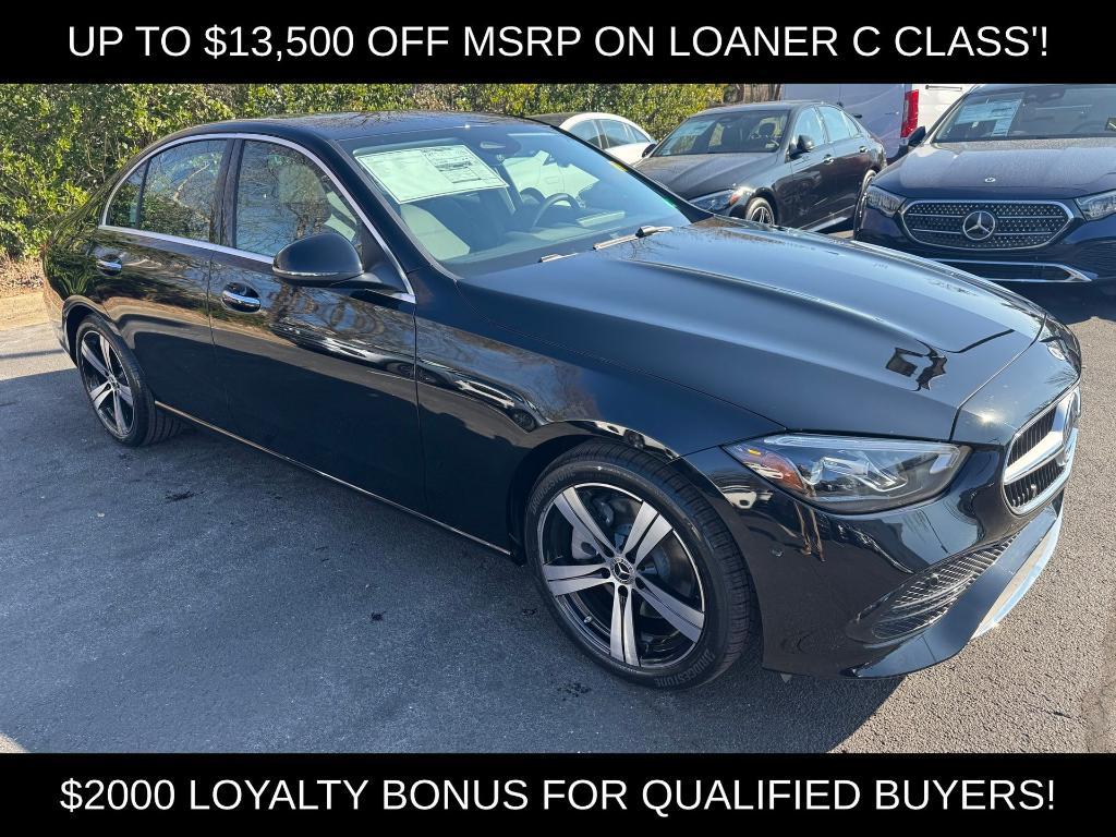 new 2025 Mercedes-Benz C-Class car, priced at $45,050