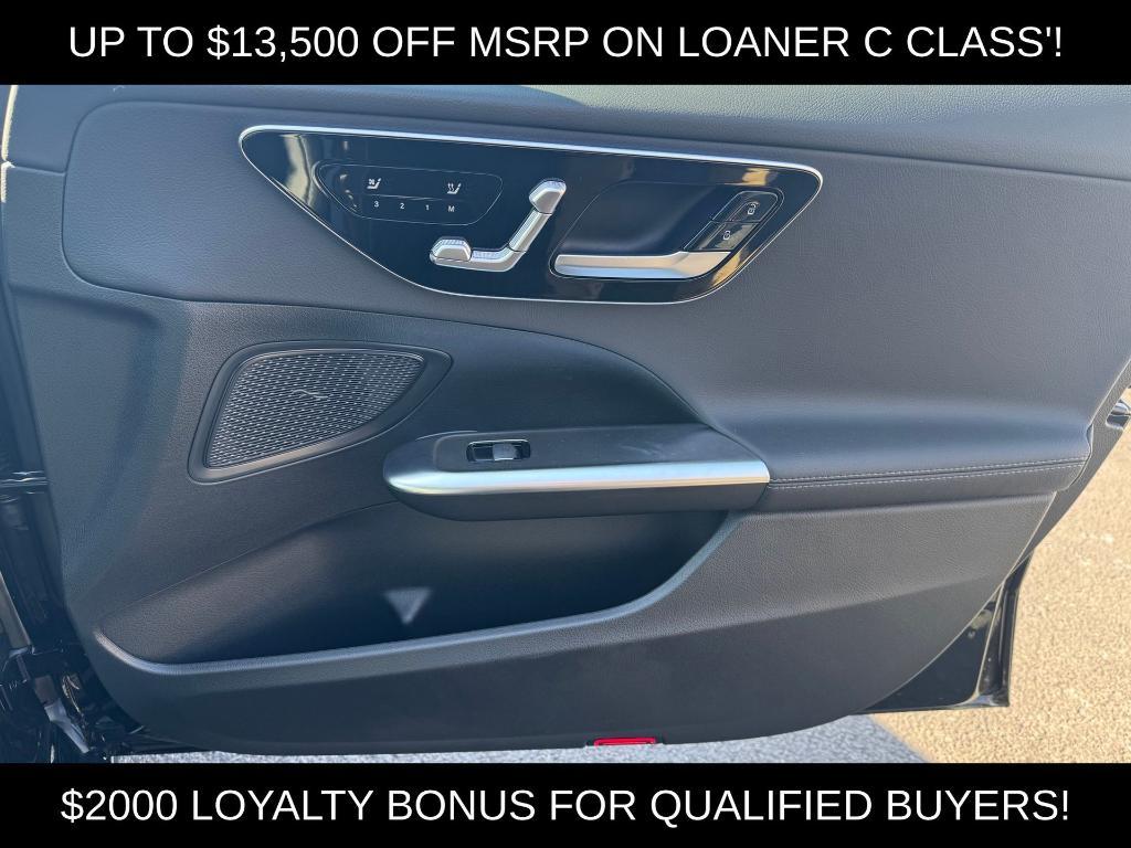new 2025 Mercedes-Benz C-Class car, priced at $45,050