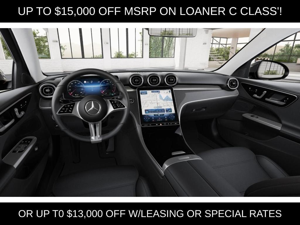 new 2025 Mercedes-Benz C-Class car, priced at $43,888