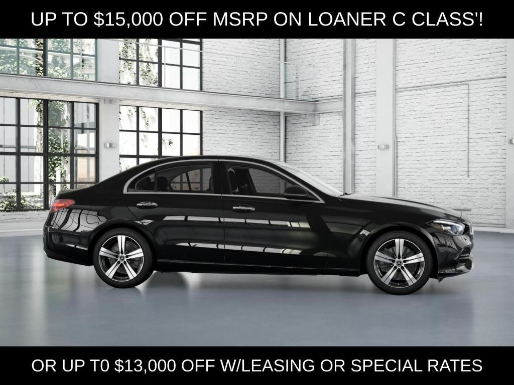 new 2025 Mercedes-Benz C-Class car, priced at $43,888