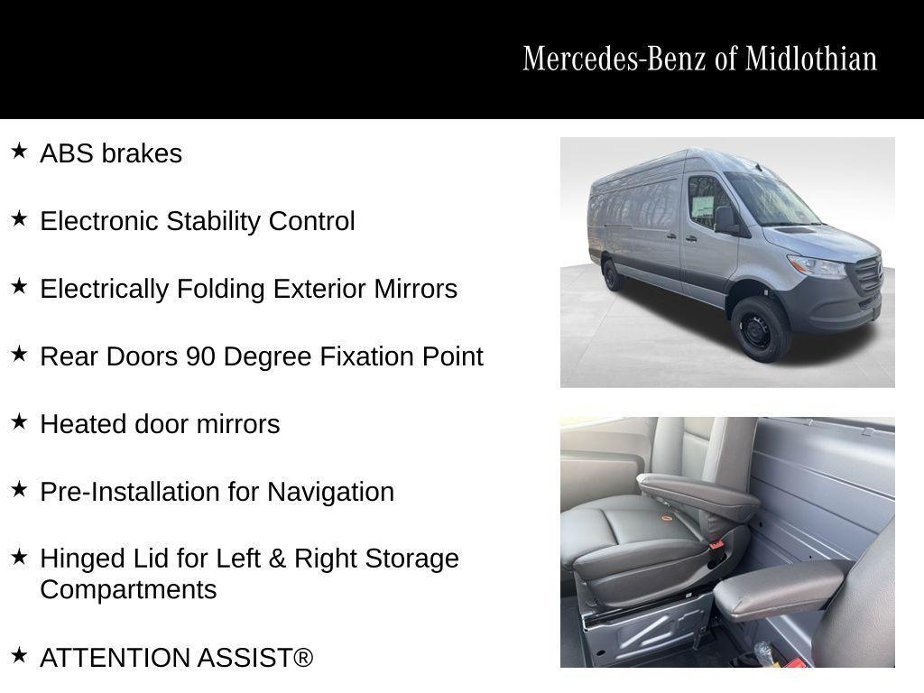new 2025 Mercedes-Benz Sprinter 2500 car, priced at $76,809