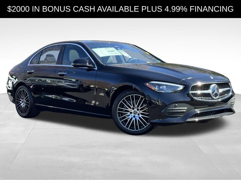 new 2025 Mercedes-Benz C-Class car, priced at $53,055