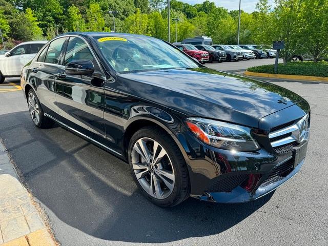 used 2021 Mercedes-Benz C-Class car, priced at $34,000