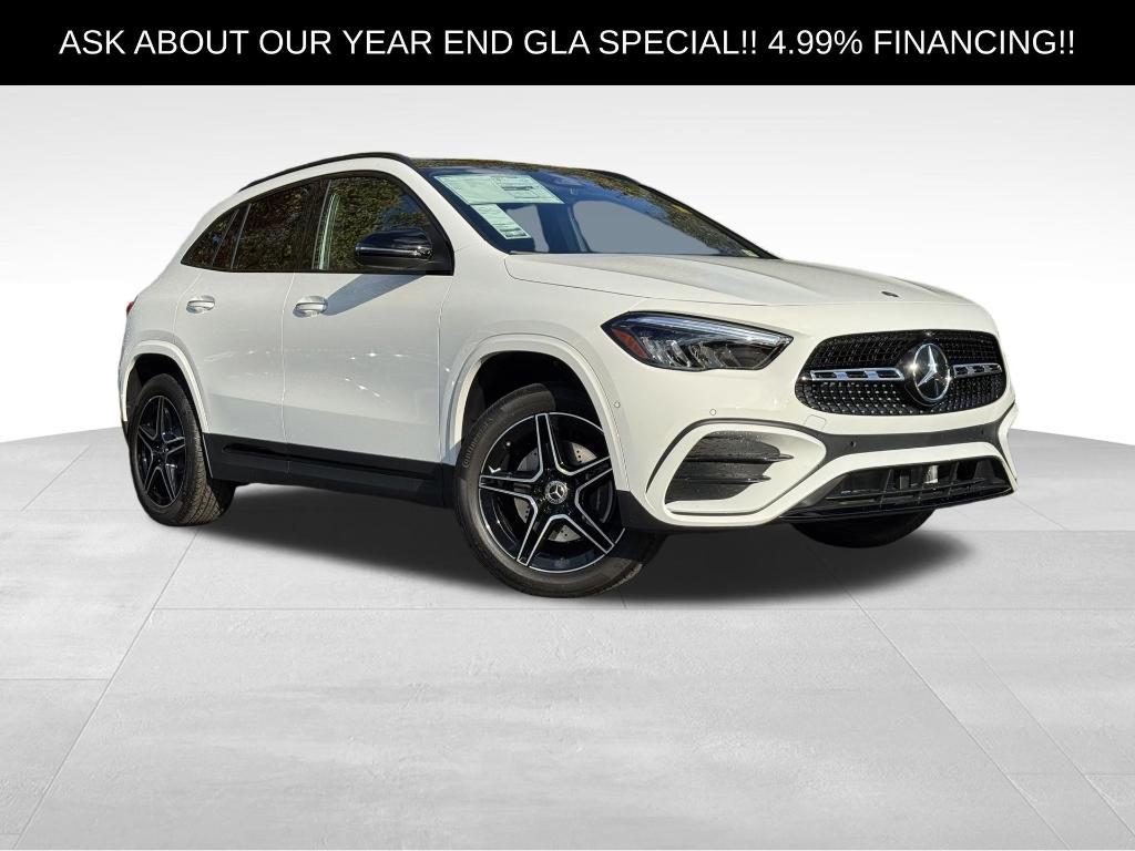 new 2025 Mercedes-Benz GLA 250 car, priced at $53,890