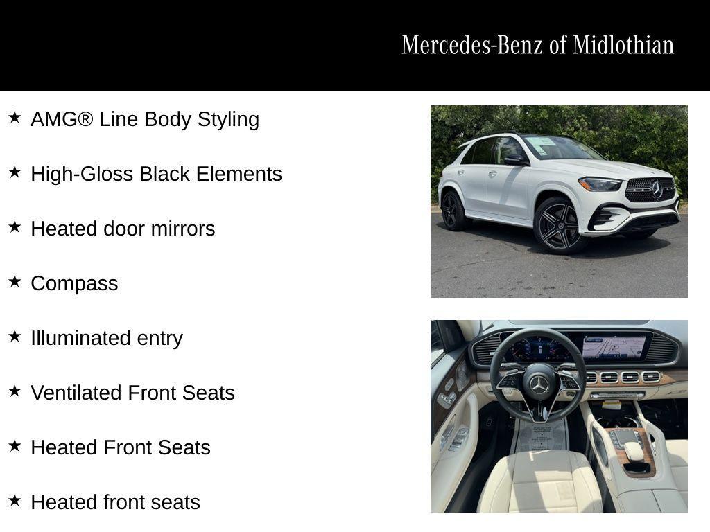 new 2025 Mercedes-Benz GLE 350 car, priced at $67,777