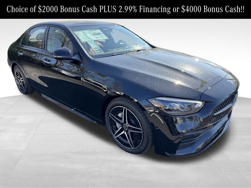 used 2025 Mercedes-Benz C-Class car, priced at $55,500
