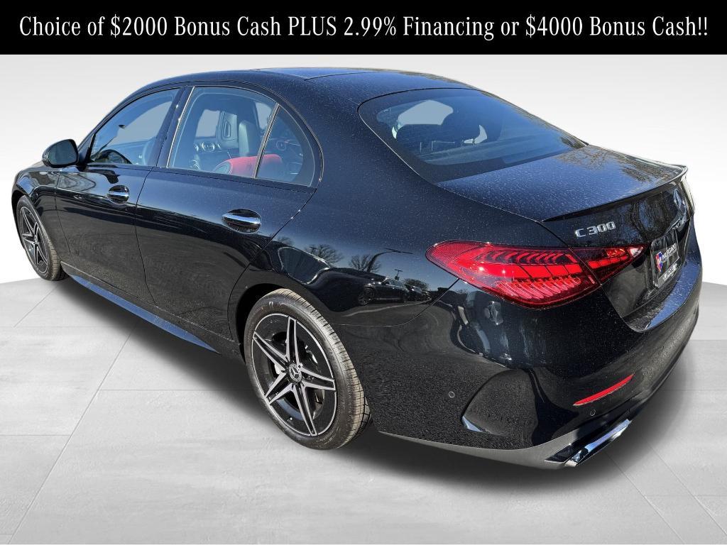 used 2025 Mercedes-Benz C-Class car, priced at $55,500