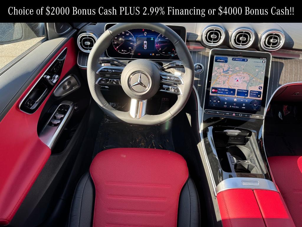 used 2025 Mercedes-Benz C-Class car, priced at $55,500