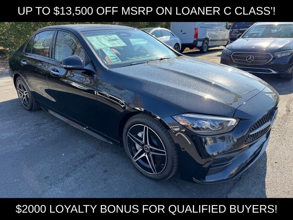 new 2025 Mercedes-Benz C-Class car, priced at $48,500