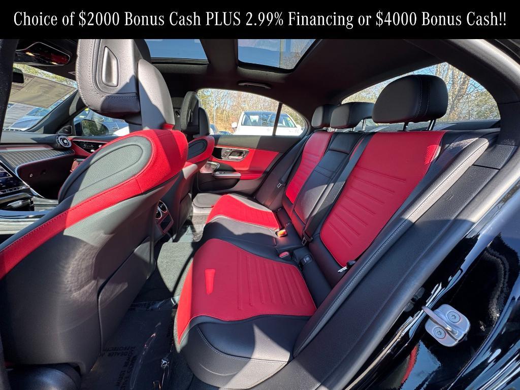 used 2025 Mercedes-Benz C-Class car, priced at $55,500