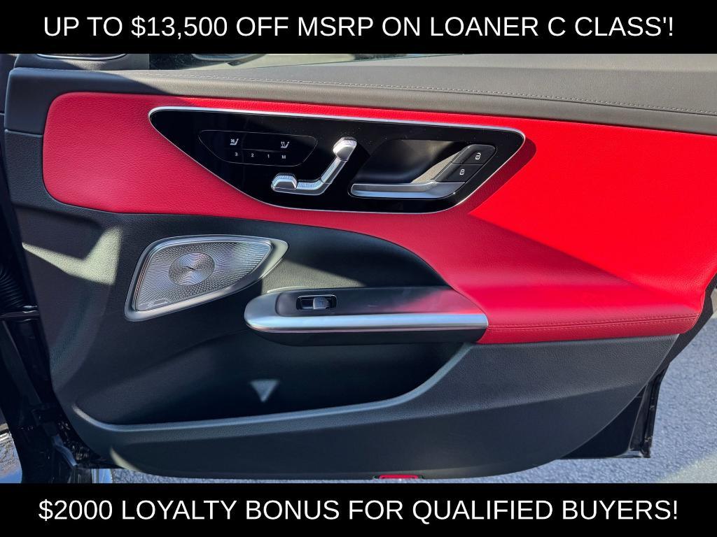new 2025 Mercedes-Benz C-Class car, priced at $48,500