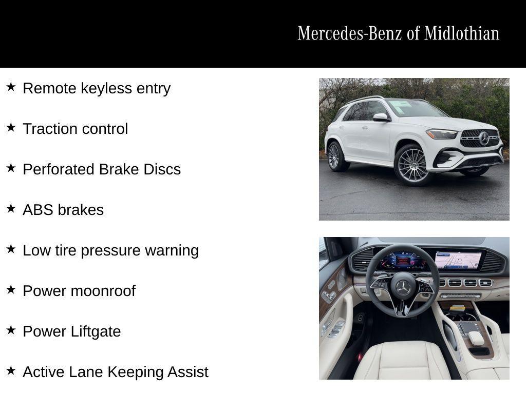 new 2025 Mercedes-Benz GLE 450 car, priced at $82,600