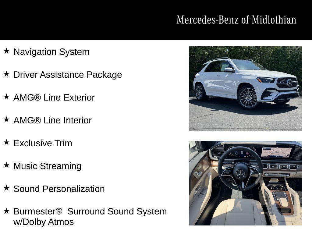 new 2025 Mercedes-Benz GLE 450 car, priced at $82,965