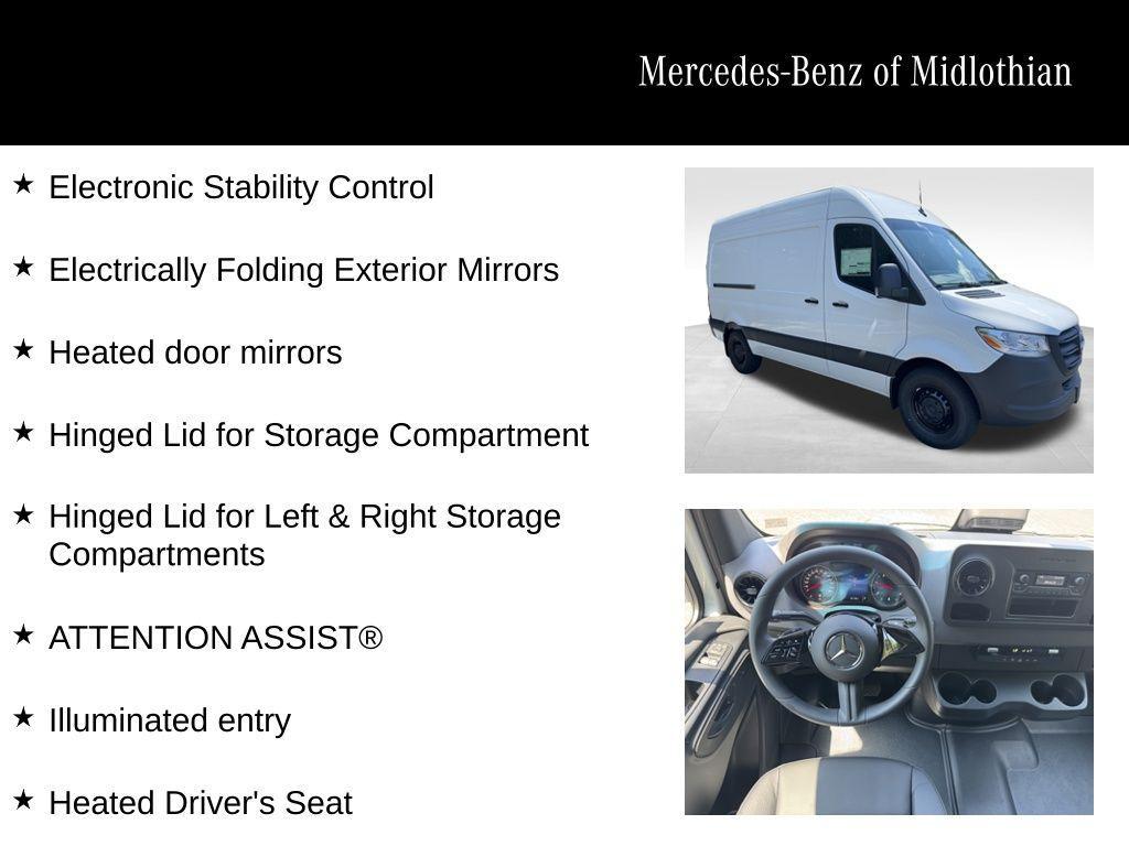 new 2025 Mercedes-Benz Sprinter 2500 car, priced at $55,344