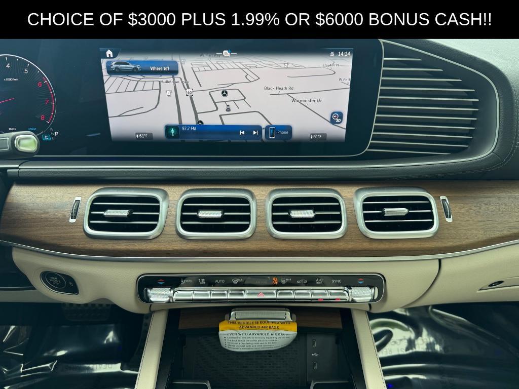 new 2025 Mercedes-Benz GLS 450 car, priced at $95,685
