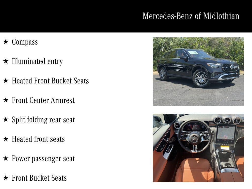 new 2025 Mercedes-Benz GLC 300 car, priced at $57,820