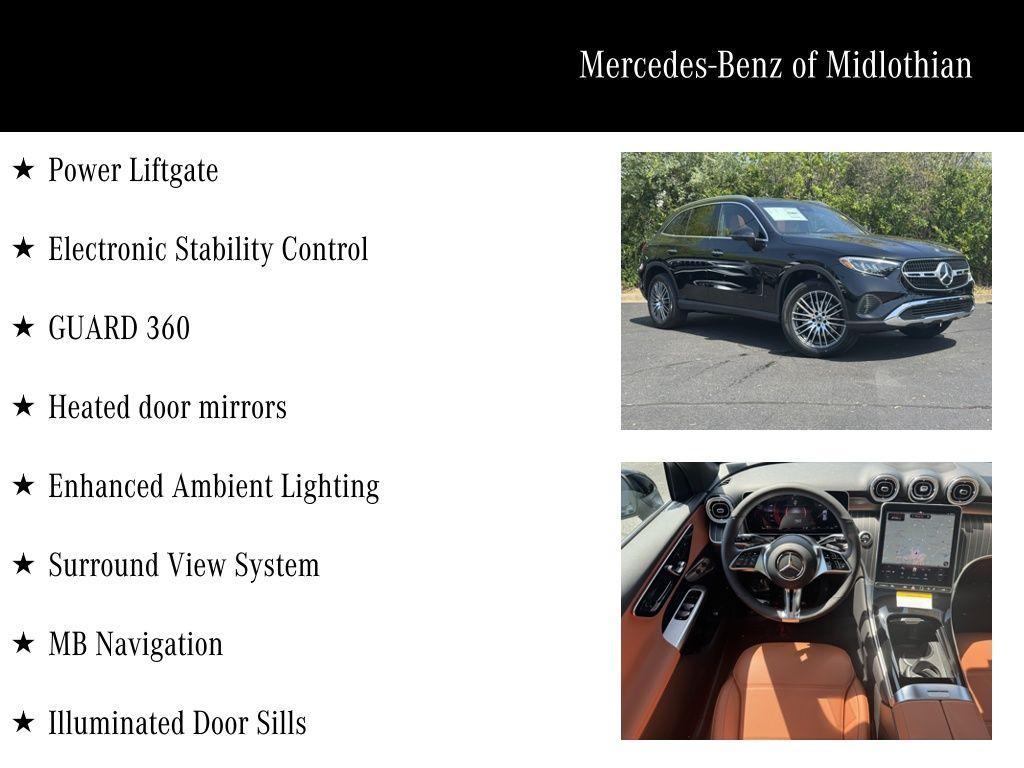 new 2025 Mercedes-Benz GLC 300 car, priced at $57,820