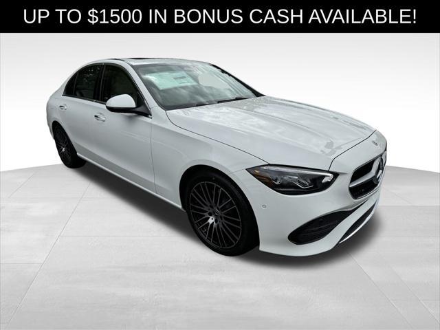 new 2024 Mercedes-Benz C-Class car, priced at $50,295