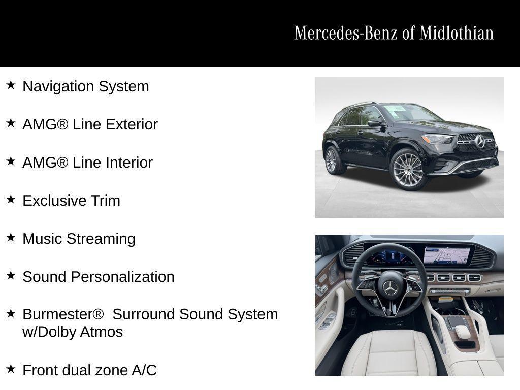 new 2025 Mercedes-Benz GLE 350 car, priced at $73,650