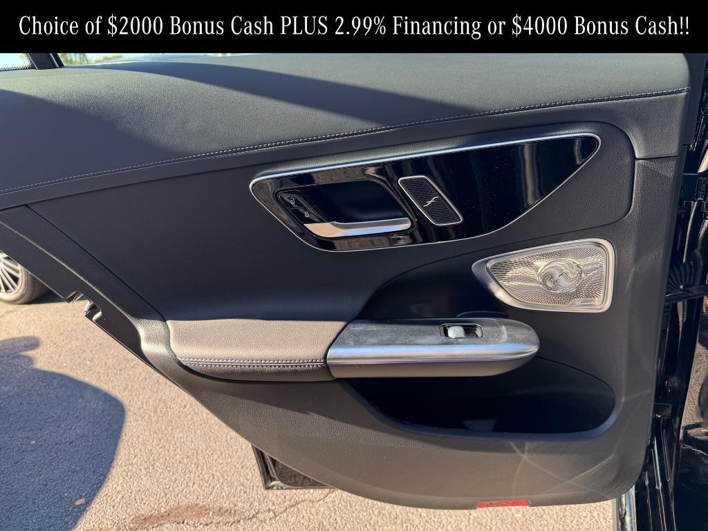 used 2025 Mercedes-Benz C-Class car, priced at $52,500