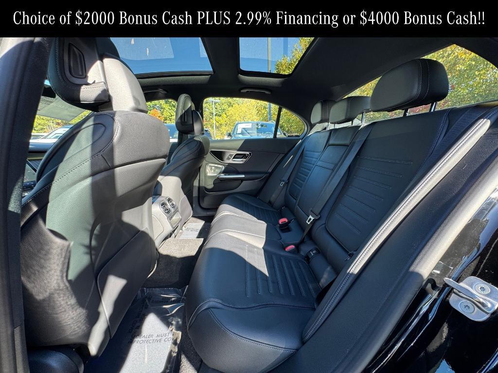 used 2025 Mercedes-Benz C-Class car, priced at $52,500