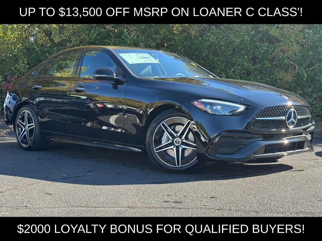 used 2025 Mercedes-Benz C-Class car, priced at $48,500