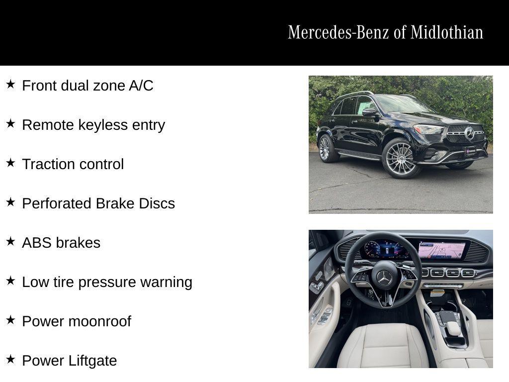 new 2025 Mercedes-Benz GLE 350 car, priced at $76,125