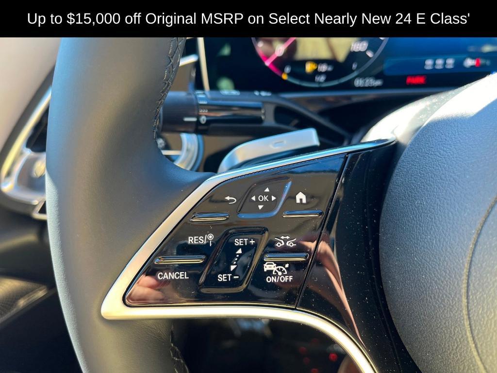 used 2024 Mercedes-Benz E-Class car, priced at $66,500