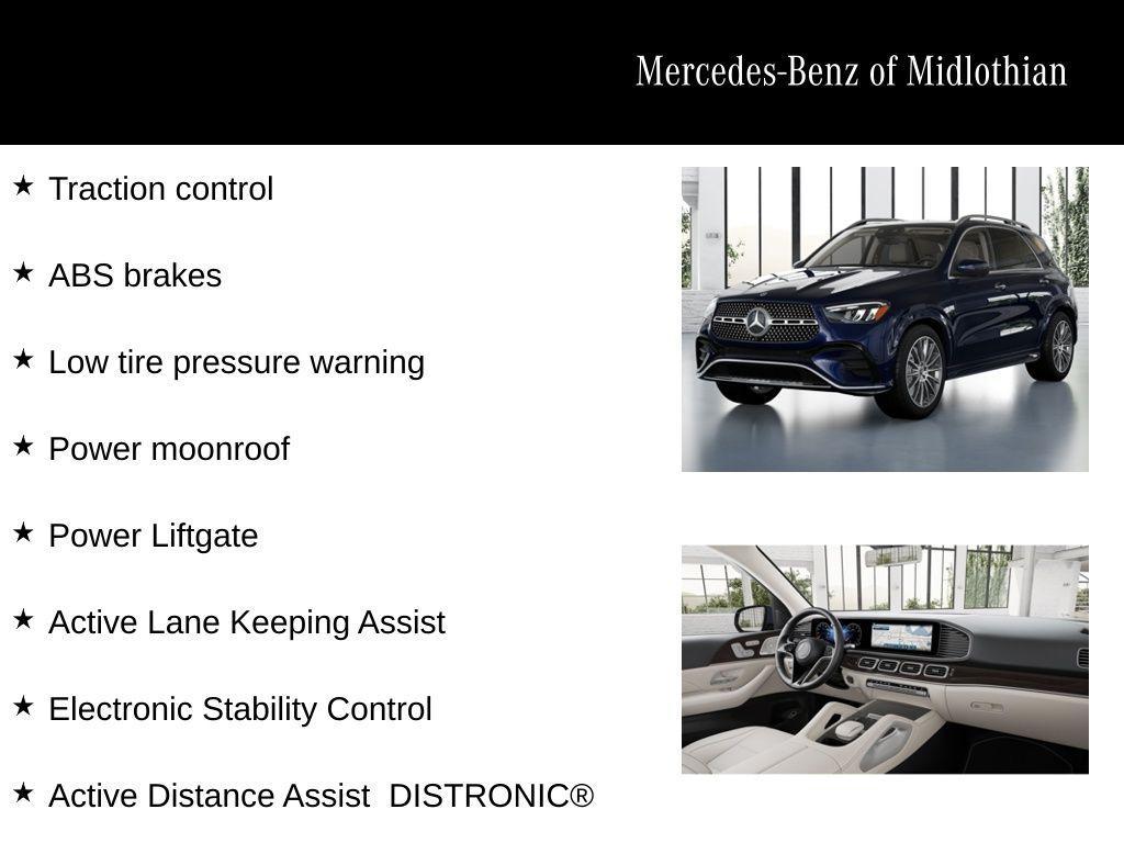 new 2026 Mercedes-Benz GLE 450 car, priced at $87,825