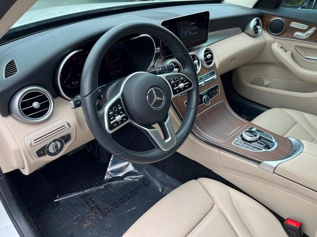used 2021 Mercedes-Benz C-Class car, priced at $33,000