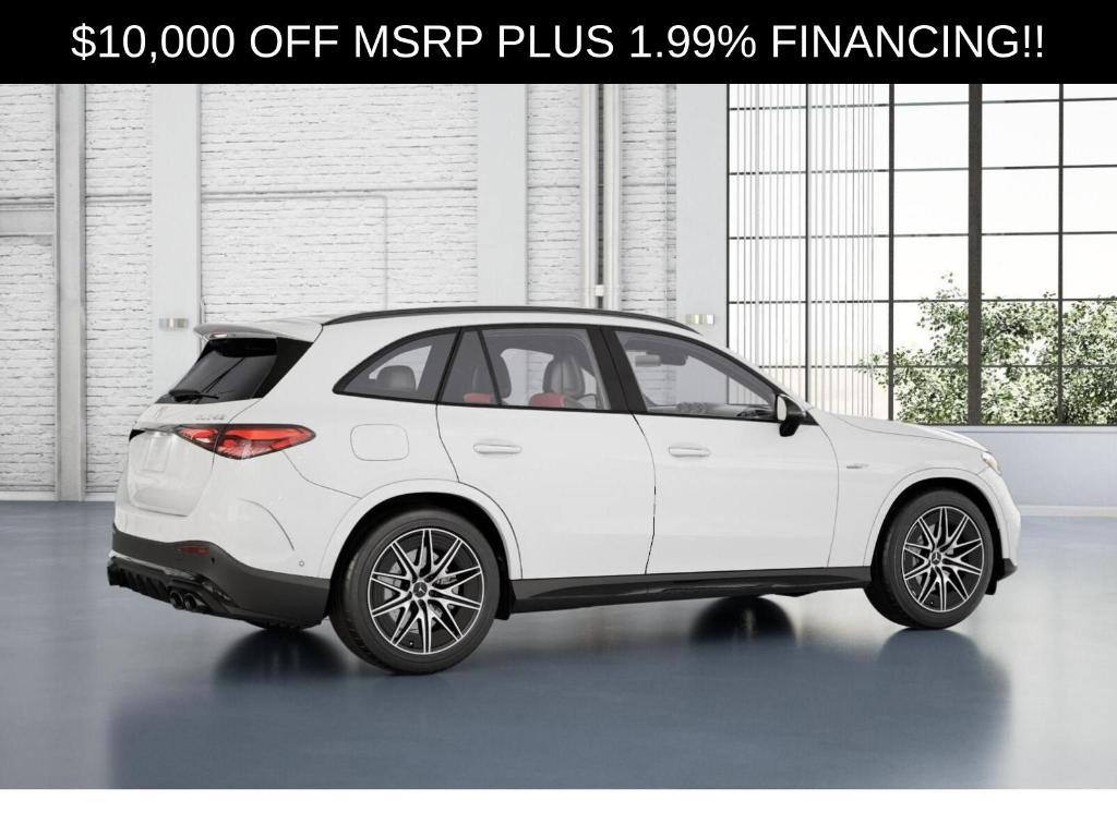 new 2025 Mercedes-Benz AMG GLC 43 car, priced at $65,040