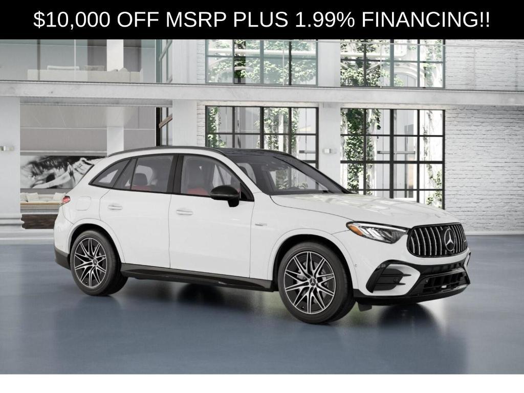 new 2025 Mercedes-Benz AMG GLC 43 car, priced at $65,040