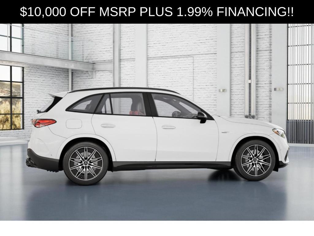 new 2025 Mercedes-Benz AMG GLC 43 car, priced at $65,040
