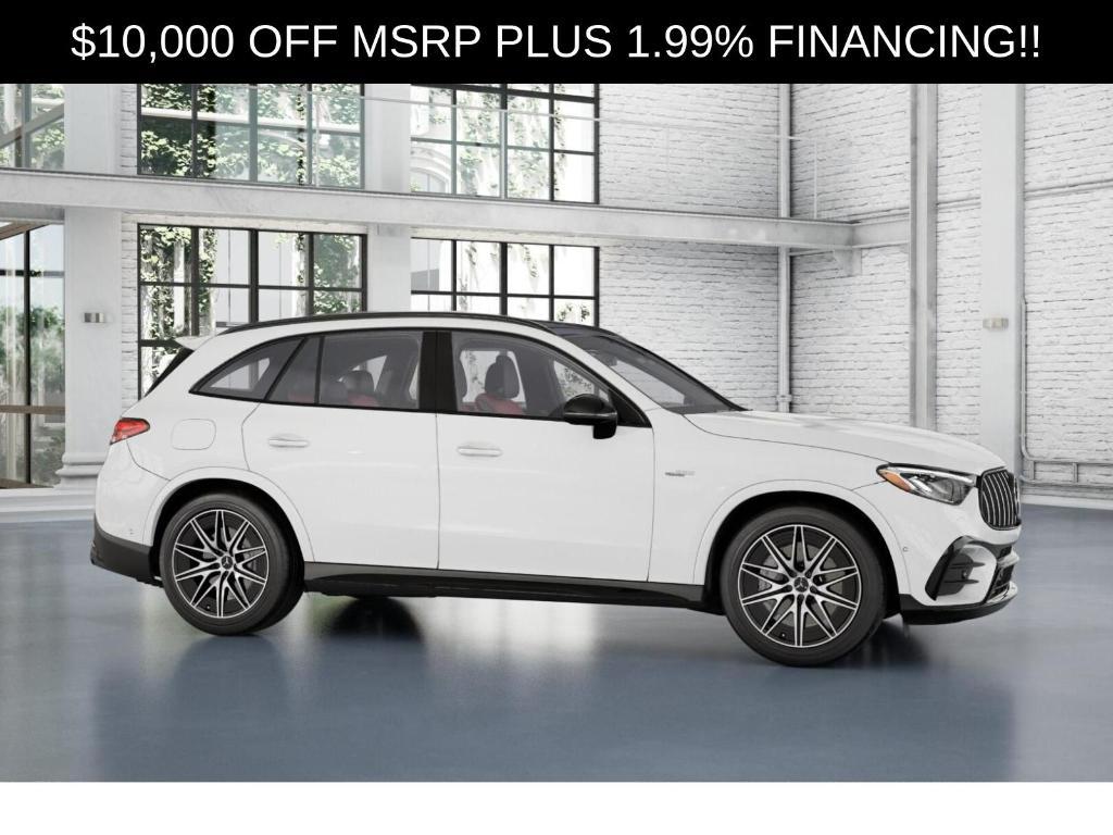 new 2025 Mercedes-Benz AMG GLC 43 car, priced at $65,040