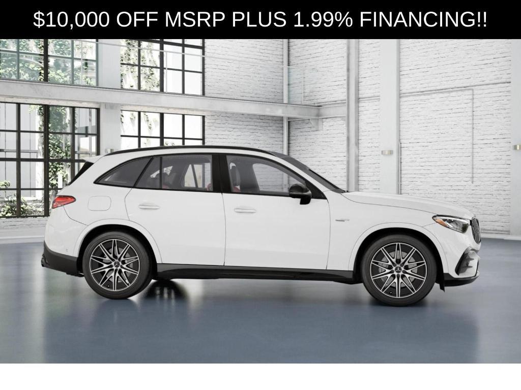 new 2025 Mercedes-Benz AMG GLC 43 car, priced at $65,040