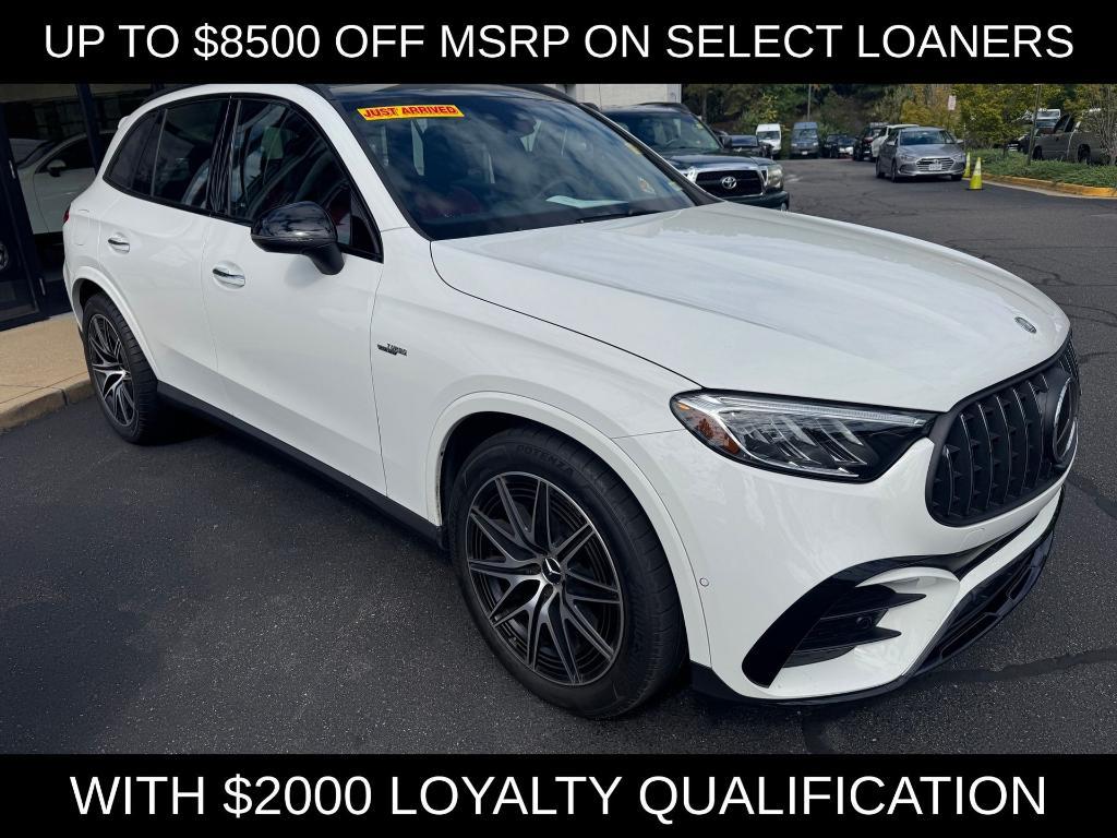 new 2025 Mercedes-Benz AMG GLC 43 car, priced at $67,777