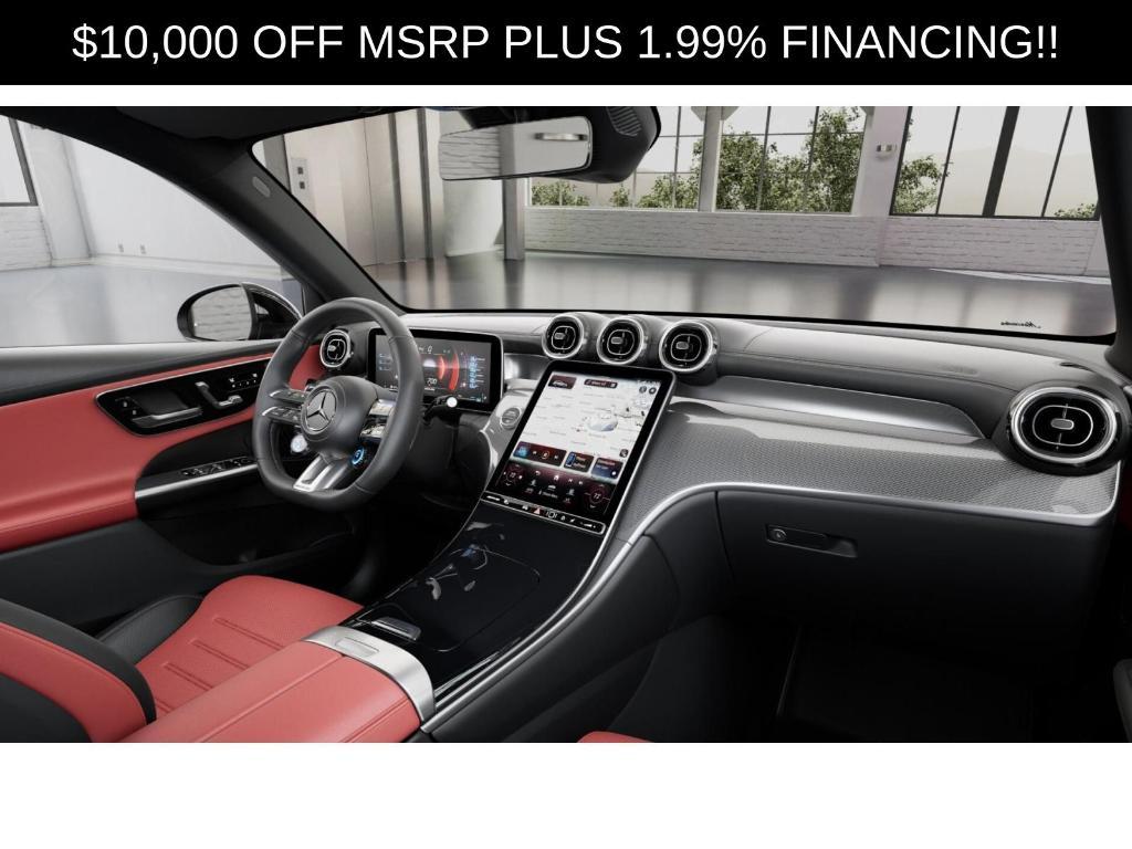 new 2025 Mercedes-Benz AMG GLC 43 car, priced at $65,040