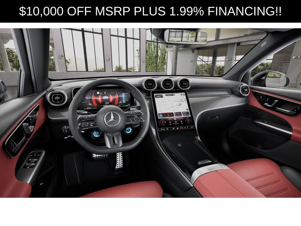 new 2025 Mercedes-Benz AMG GLC 43 car, priced at $65,040