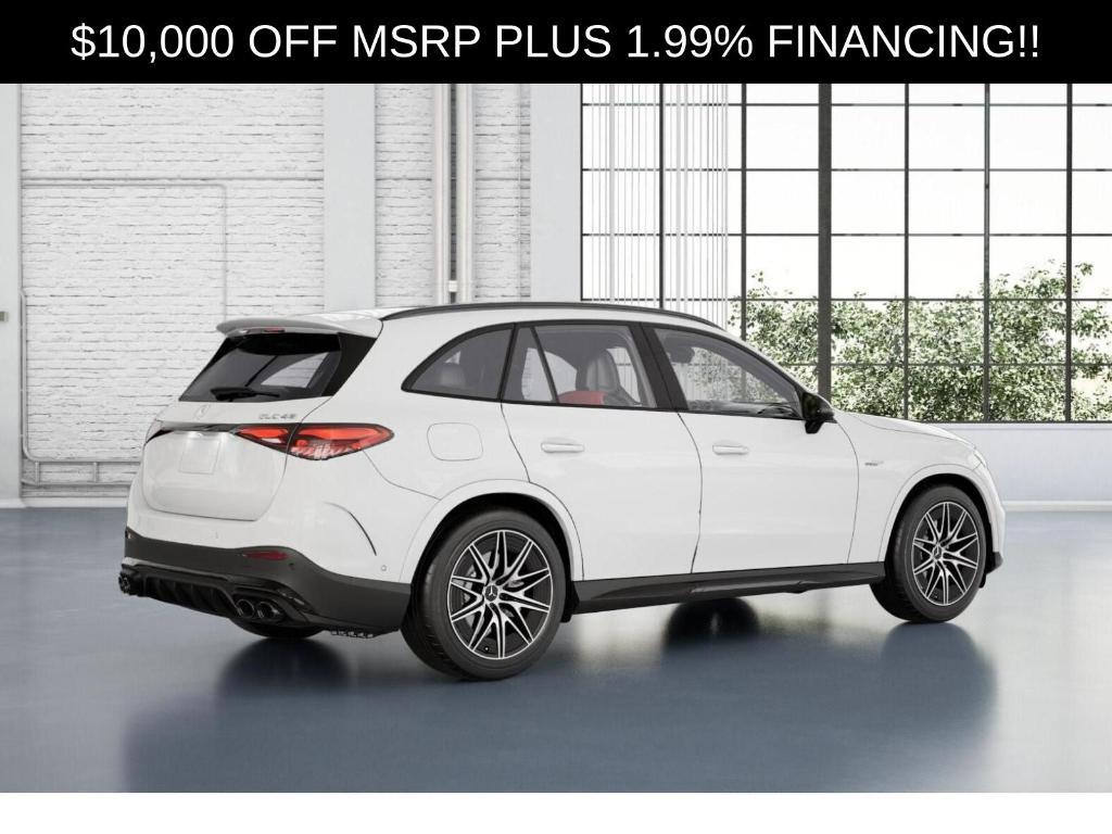 new 2025 Mercedes-Benz AMG GLC 43 car, priced at $65,040