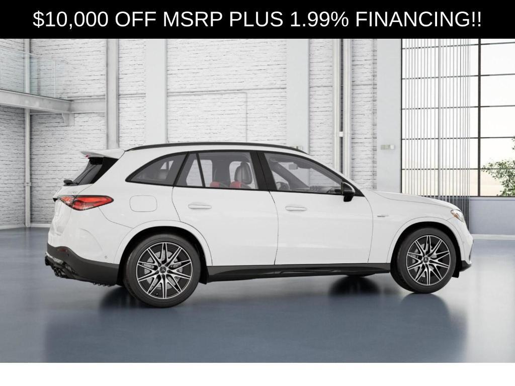 new 2025 Mercedes-Benz AMG GLC 43 car, priced at $65,040