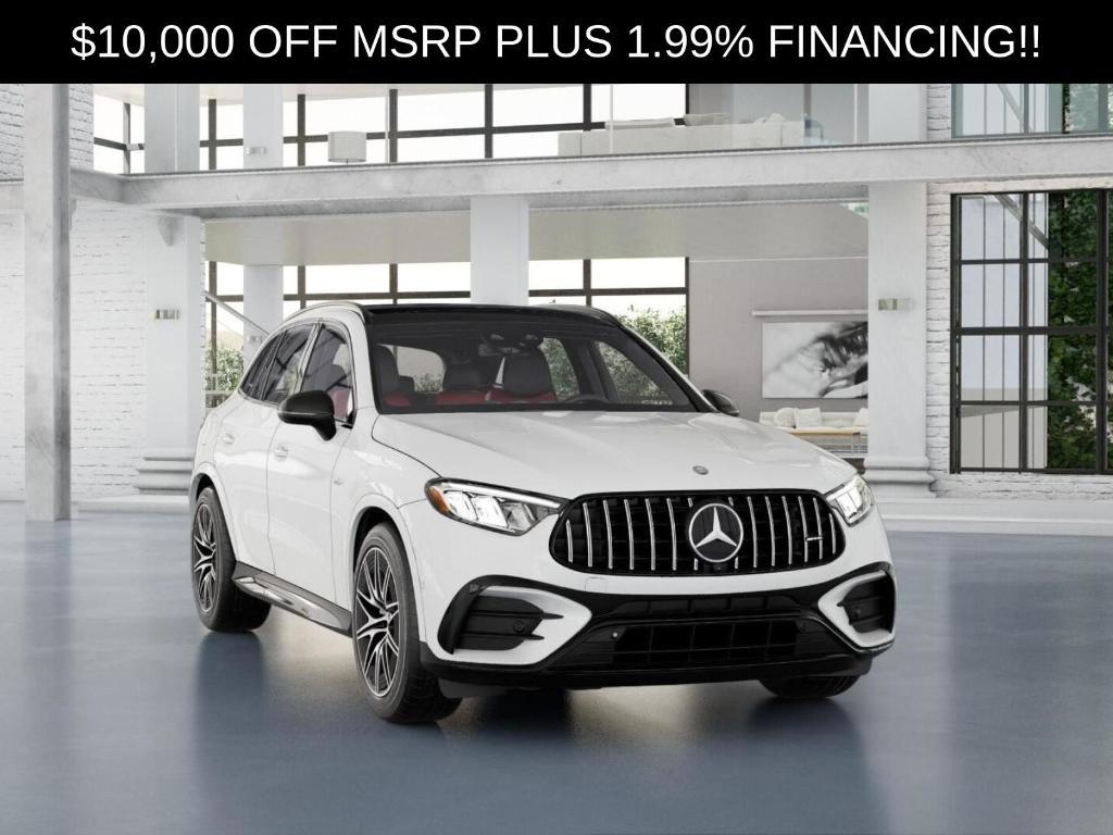 new 2025 Mercedes-Benz AMG GLC 43 car, priced at $65,040