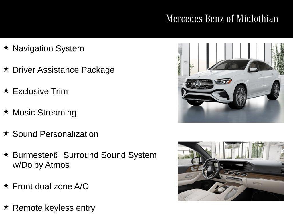 new 2026 Mercedes-Benz GLE 450 car, priced at $86,570
