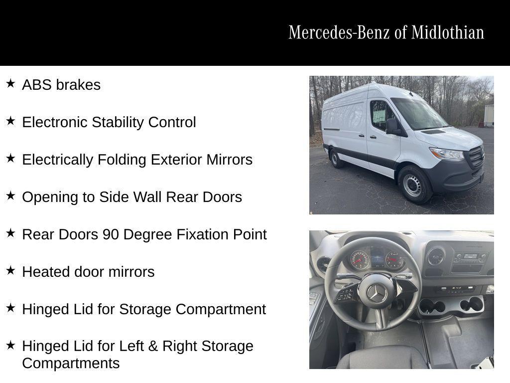 new 2025 Mercedes-Benz Sprinter 2500 car, priced at $60,373