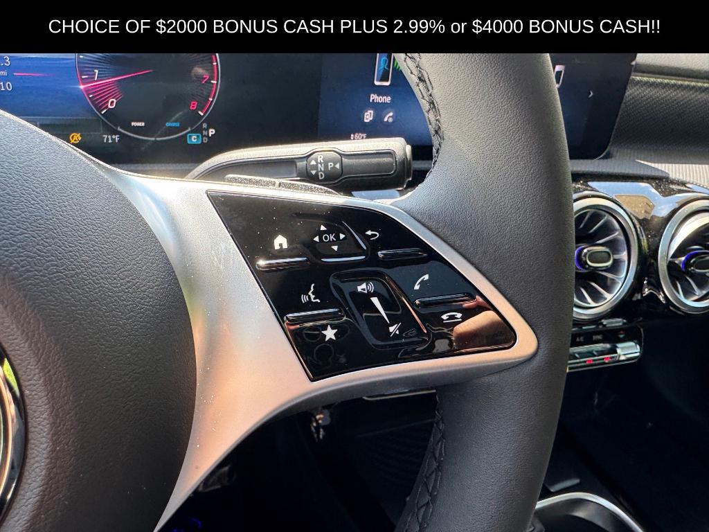 new 2025 Mercedes-Benz CLA 250 car, priced at $49,615
