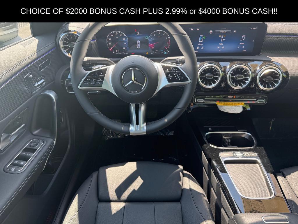 new 2025 Mercedes-Benz CLA 250 car, priced at $49,615