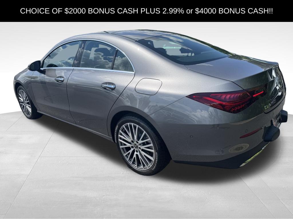 new 2025 Mercedes-Benz CLA 250 car, priced at $49,615